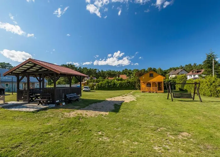 Lodge Piamola Z Wiata Do Grillowania Kąty Rybackie